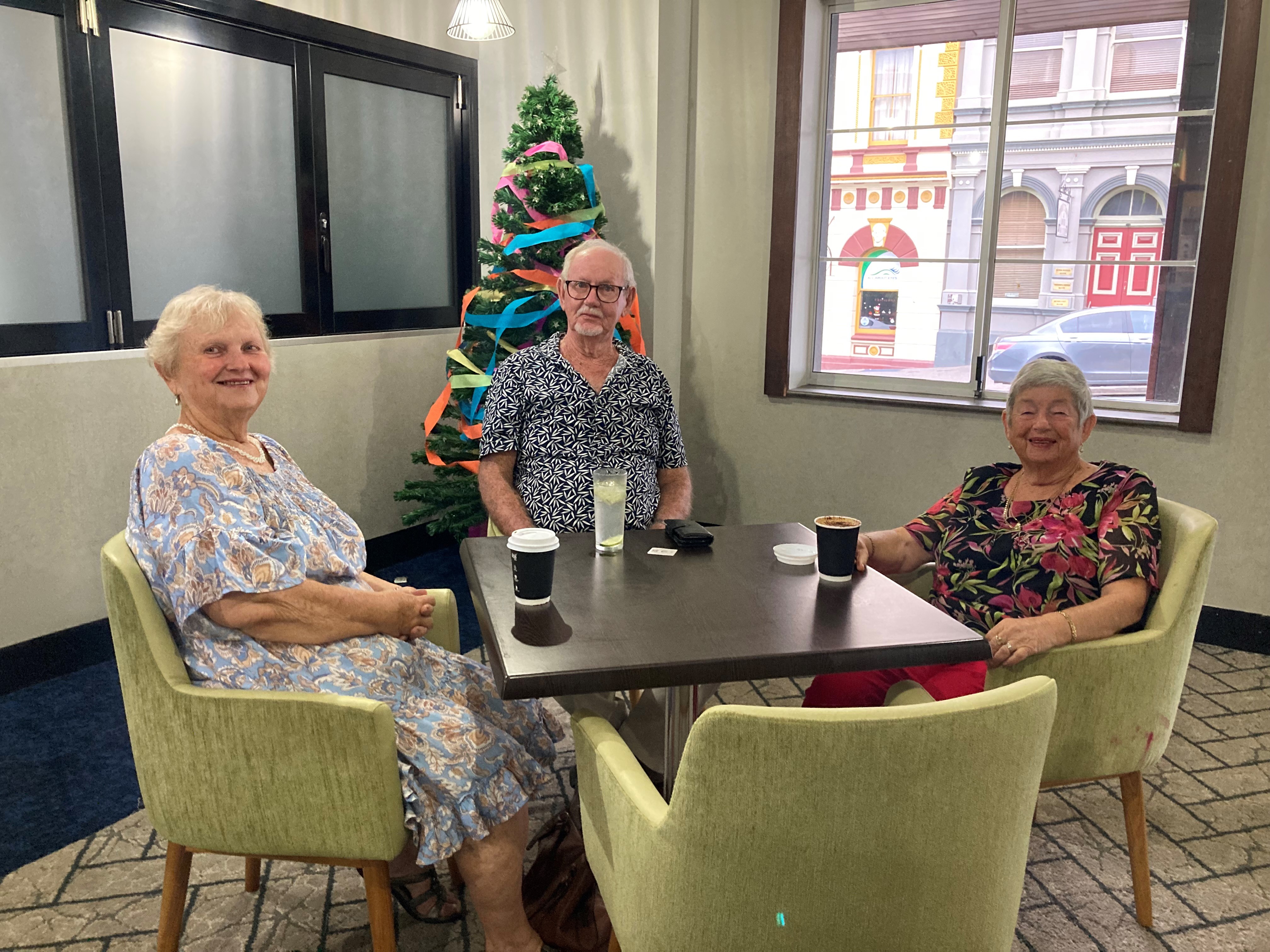 Margaret and Jim Snee and Faye Kerr